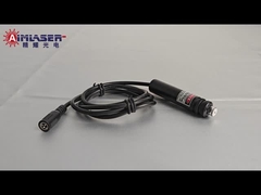 Gerador de laser de linha uniforme de 360 graus Largura de linha estreita Bem distribuída Verde 520nm 30mW