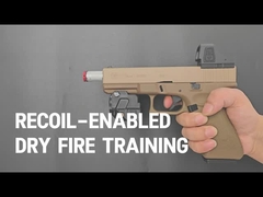 Cartucho Laser de Treino a Seco com Recoil para Pistolas de Ar & Airsoft Simulador de Tiro a Laser