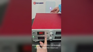 laser acoplado fibra de 450nm 520nm 638nm RGB
