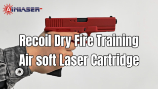 Cartucho laser de focinho de vibração de Airsoft para treinamento de fogo seco de recuo