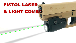 AM-LS01 Pistola Mira Laser + Combinação de Luz Tática