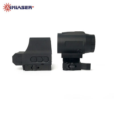 Real Holographic Diffraction Sight and 3X Magnifier Tactical Optics