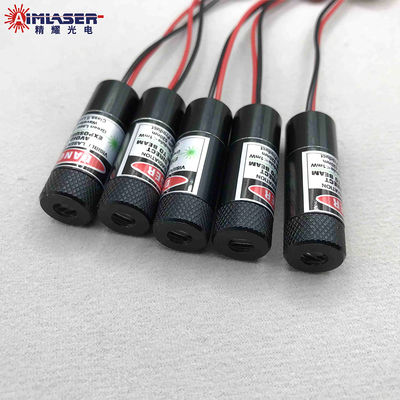 650nm 5mW Red Beam Cross Line Laser Projector Customizable for Laser Measurement and Marking