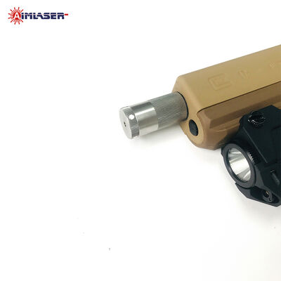 Cartucho Laser de Muzzle com Vibração Vermelho e IR para Treino de Disparo a Seco com Recuo Habilitado para Pistolas Airsoft
