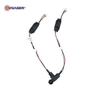 Módulos de laser de comprimento de onda duplo coaxiais 850nm 1mW 520nm 5mW Combo