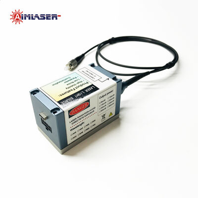 Sistema de Laser de 505nm e 30mW de Alta Estabilidade com Saída de Fibra Monomodo, Modulação TTL e Potência Ajustável
